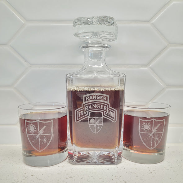 Decanter - Ranger Bn Scroll