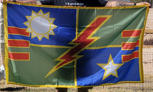 75th DUI Bn Tick Flag