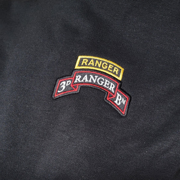 3d Ranger Bn Tab Scroll Pullover Hoodie