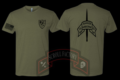 2d Bn Old Scroll Dagger shirt