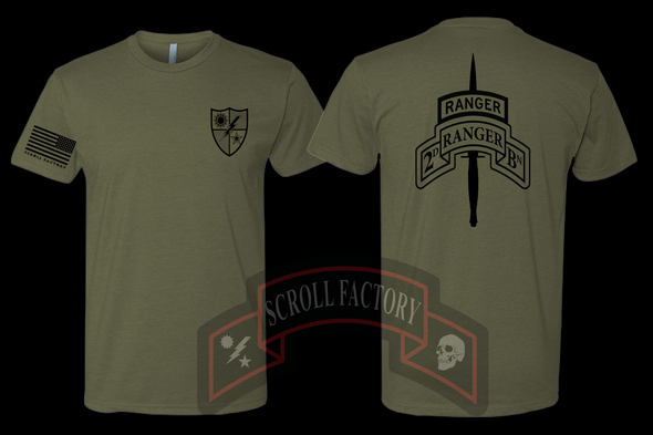 2d Bn Scroll Dagger shirt