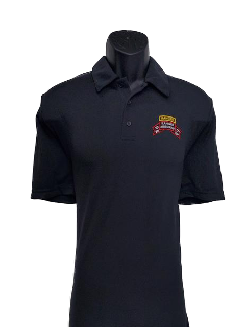 Polo - 2d Ranger Bn Old Scroll