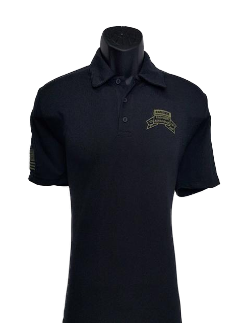 Polo - 2d Ranger Bn Old Scroll
