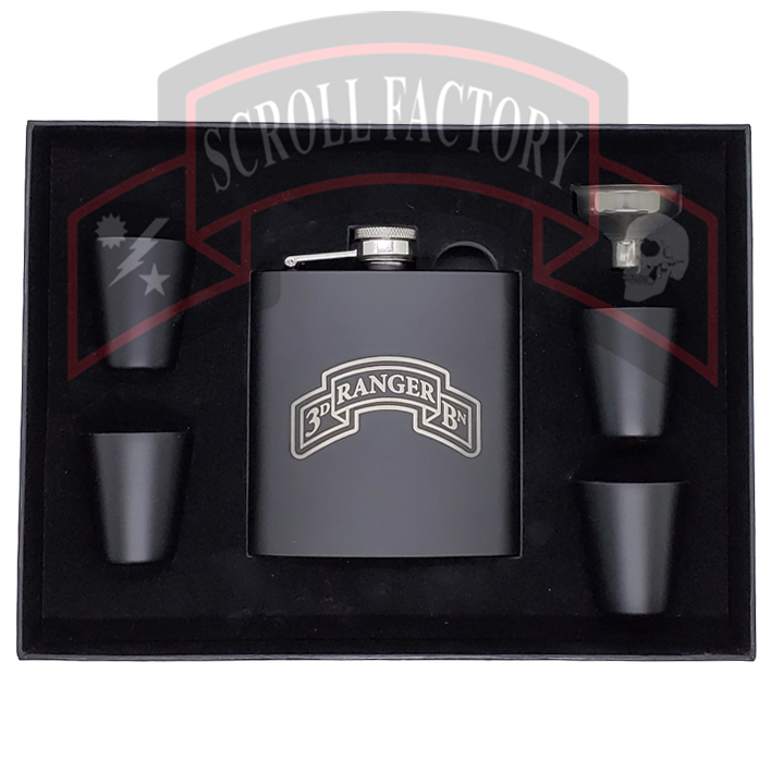 Flask - 3d Ranger Bn – Scroll Factory