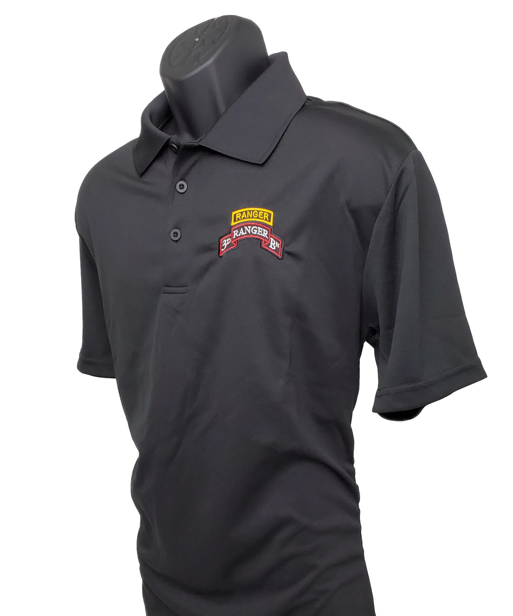 3d Ranger Scroll Polo - 3d Ranger Bn Scroll – Scroll Factory