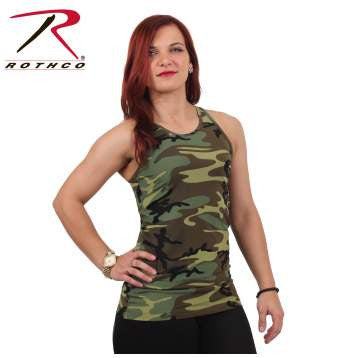 Ladies - Camo Workout Performance Tank Top