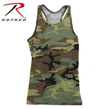 Ladies - Camo Workout Performance Tank Top