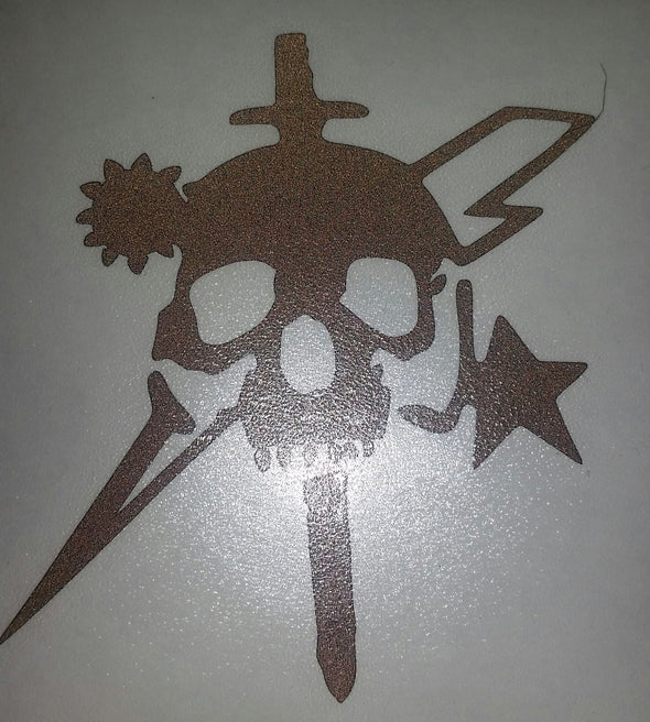 Sticker - Skull Dagger