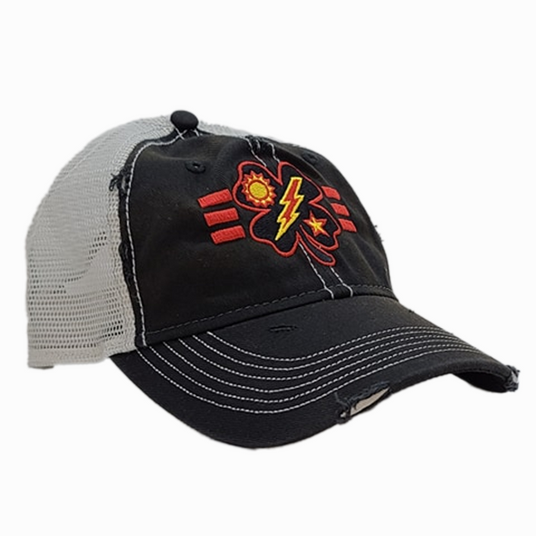 Black Clover 3d Bn Tick Black Weathered Trucker