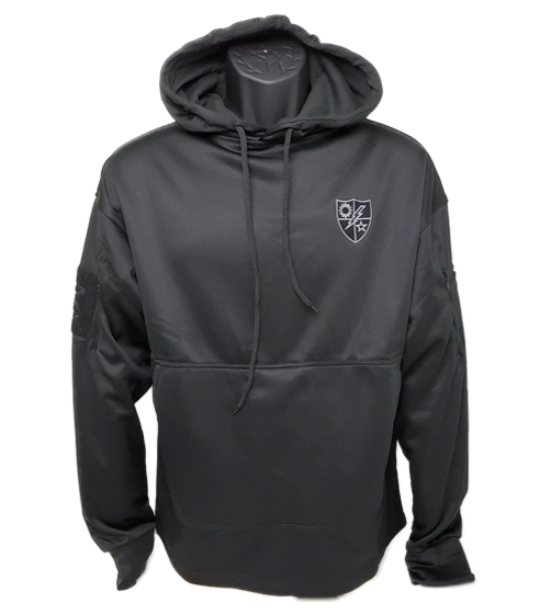 Black 75th DUI Shield Conceal Carry Hoodie