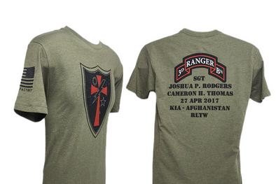 Shirt - Rodgers - Thomas Memorial shirt