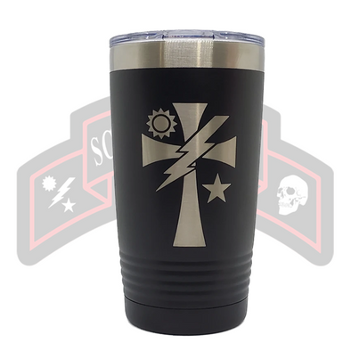 Tumbler  -  Crusader Cross