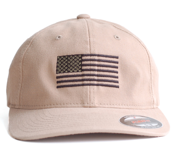 Hat - Flexfit American Flag with 75th DUI