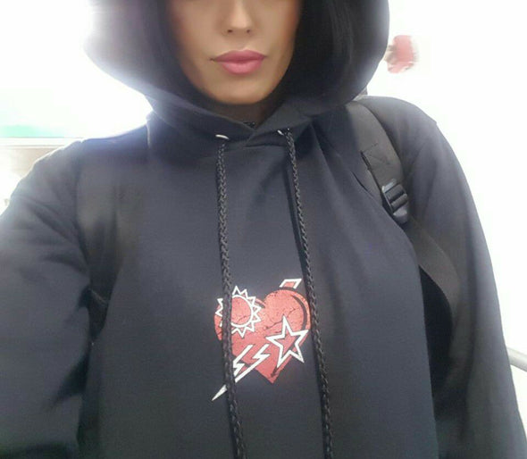 Ladies - Hoodie DUI Heart