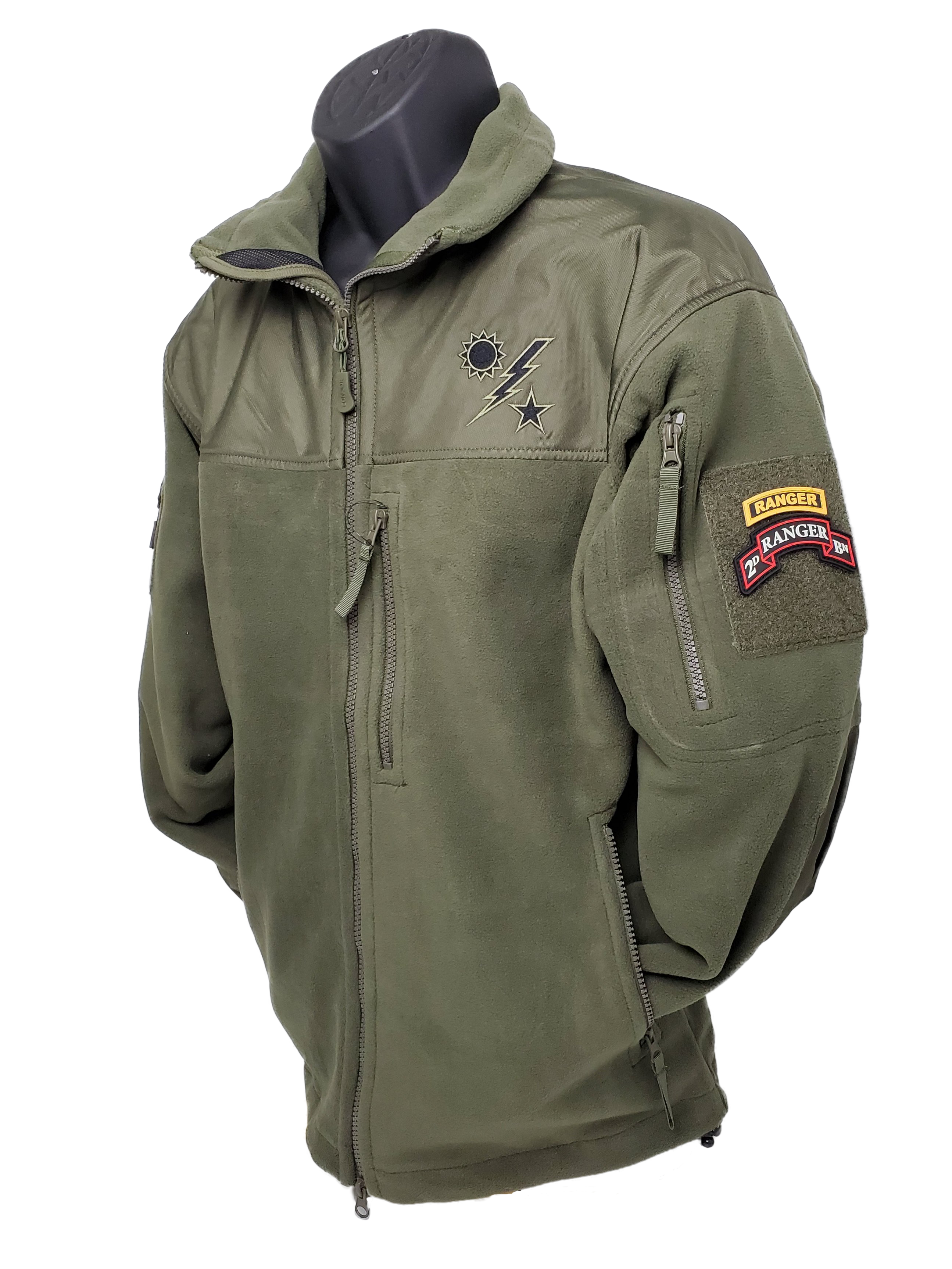 Alpha sales fleece jacket