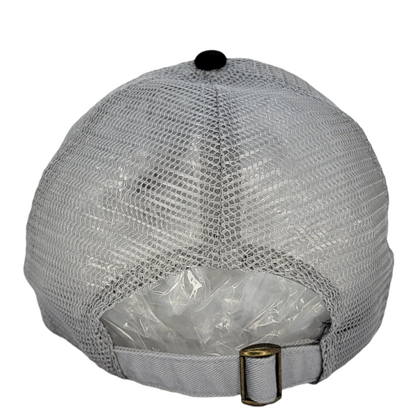 Black Washed Trucker 75th DUI Black and Silver