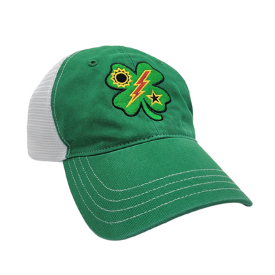 Hat - Richardson 111 Green Mesh 75th DUI Clover