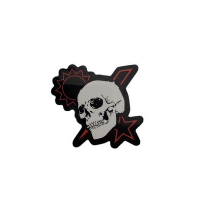 Sticker - Scroll Skull DUI