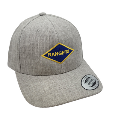 Hat - Rangers WWII Heather Gray Premium cap