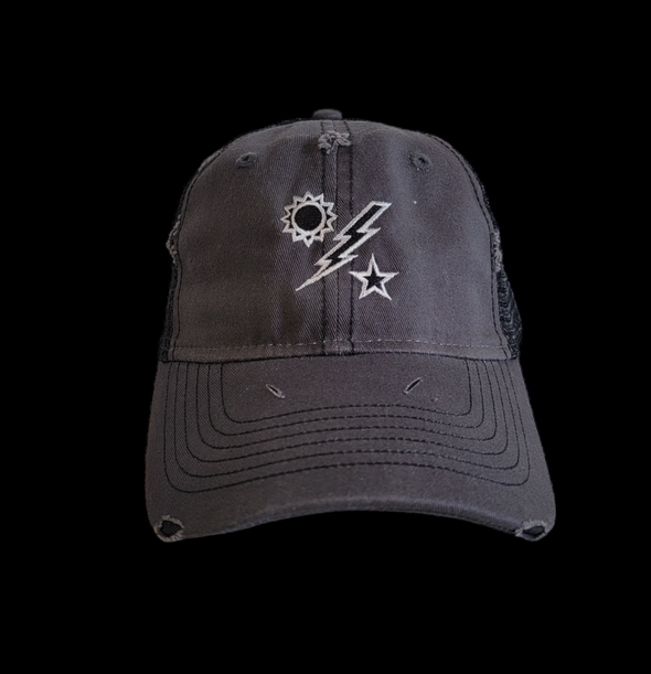 Hat - DUI Charcoal Weathered Trucker