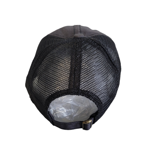 Hat - Sportsman Charcoal Weathered 75th DUI Clover