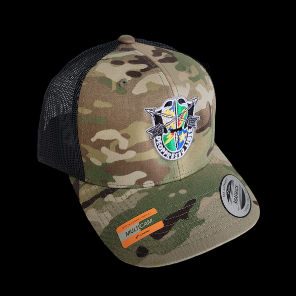 75th SF Crest Multicam Green