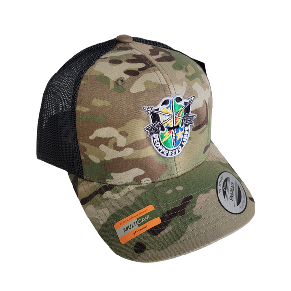 75th SF Crest Multicam Green