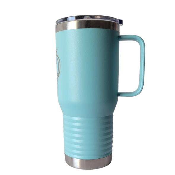 Tumbler -  75th DUI Heart 20oz Handle