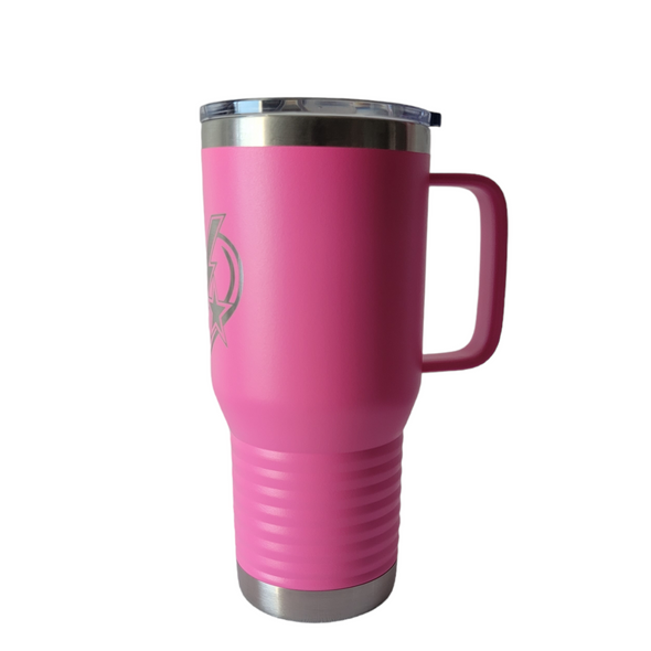 Tumbler -  75th DUI Heart 20oz Handle