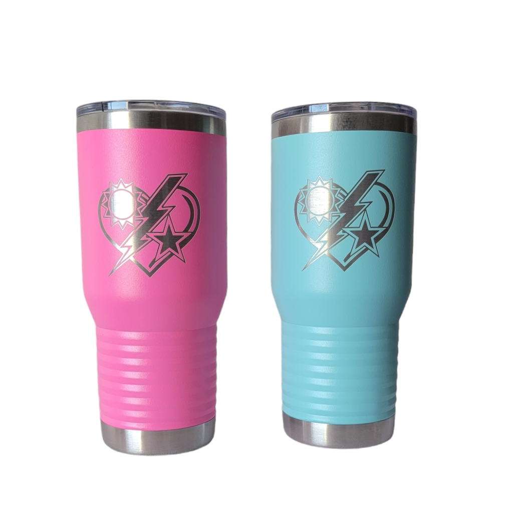 Tumbler - 75th DUI Heart 20oz Handle – Scroll Factory