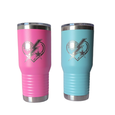 Tumbler -  75th DUI Heart 20oz Handle