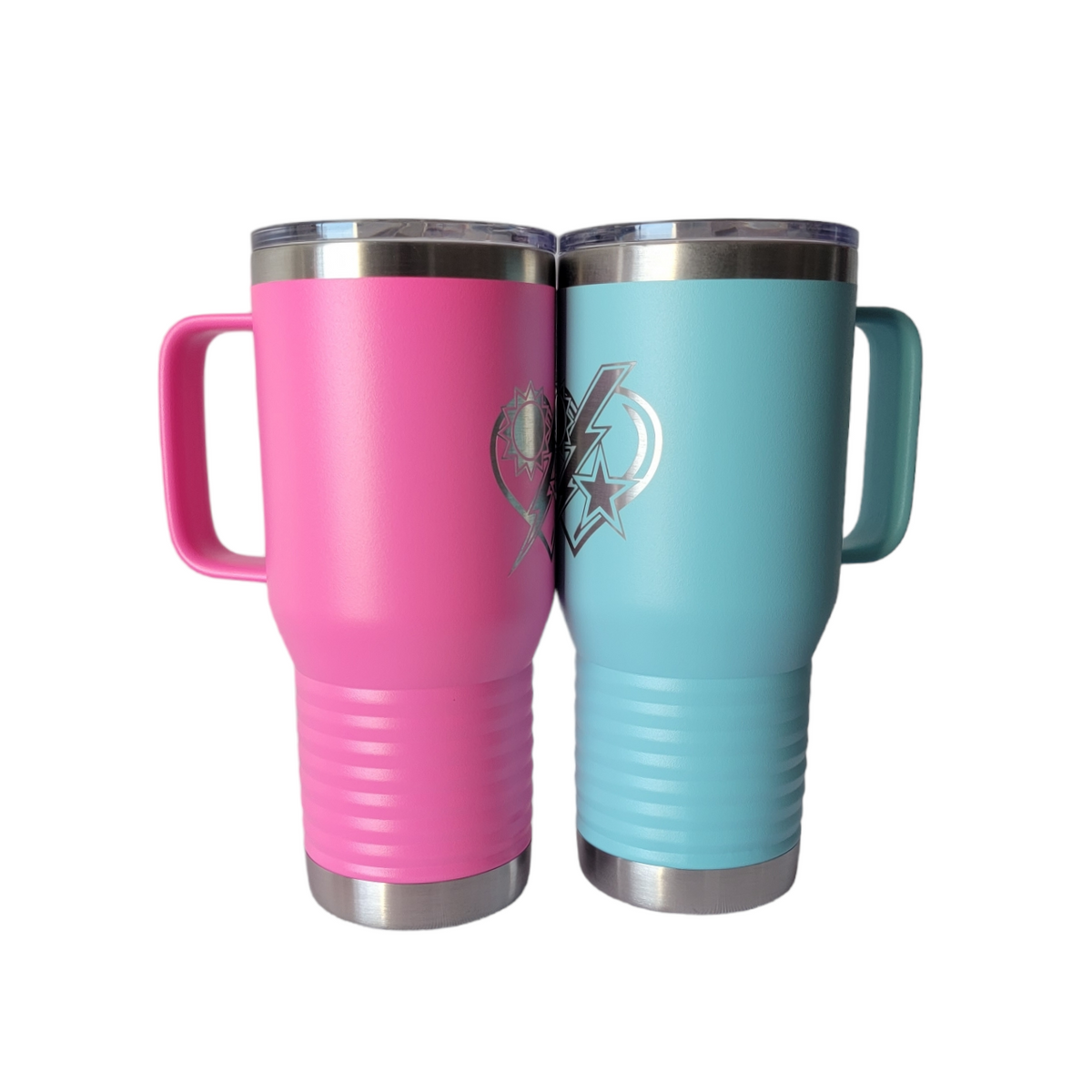 Tumbler - 75th DUI Heart 20oz Handle – Scroll Factory