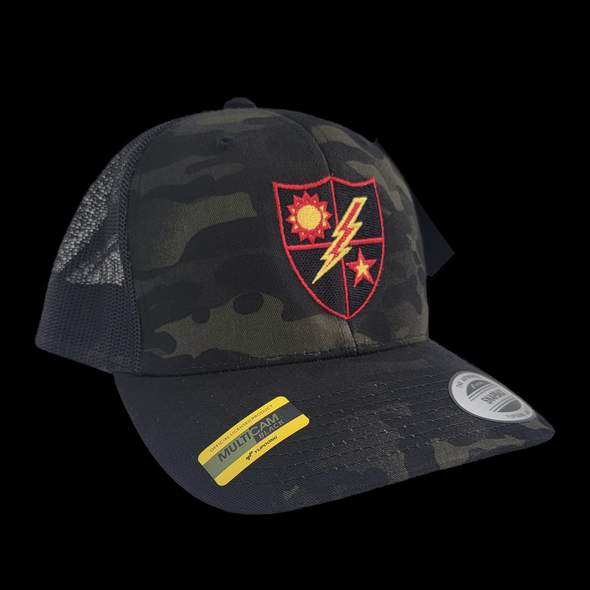 Multicam Black 75th DUI Black and Red