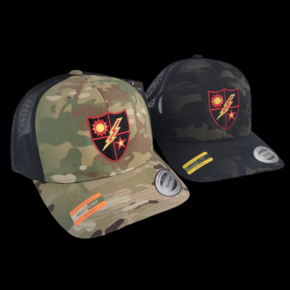 Multicam Black 75th DUI Black and Red