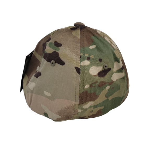 Hat - 2d Ranger Bn Tab Scroll Multicam Flexfit