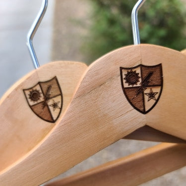 Wooden Hanger set 75th DUI