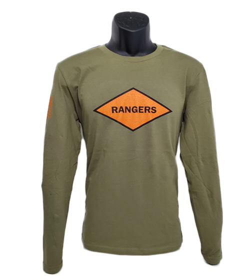 Rangers Orange Diamond Long Sleeve shirt