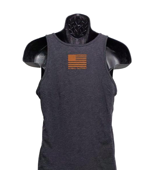 Rangers Orange Diamond Tank Top