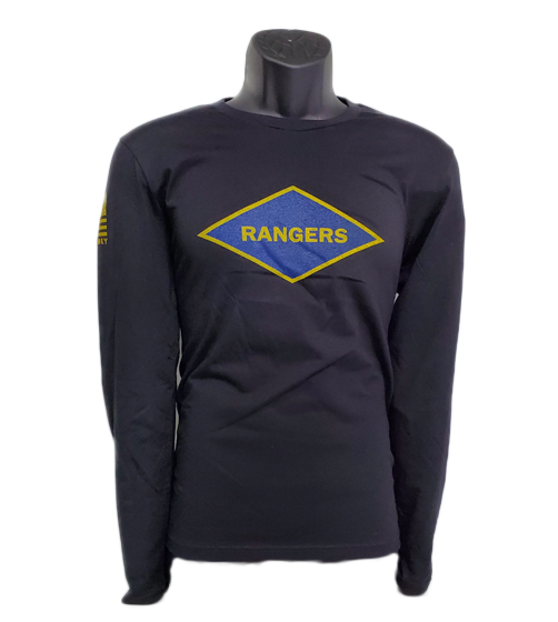 Rangers WWII Diamond Long Sleeve shirt