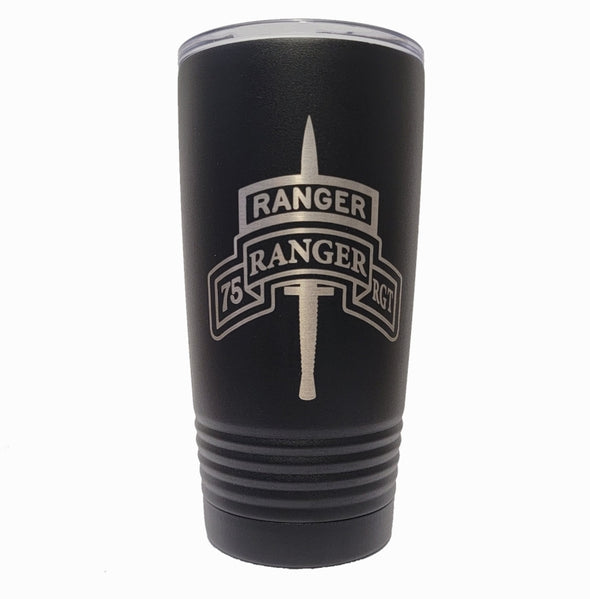 Tumbler - Dagger 75th REGT Scroll