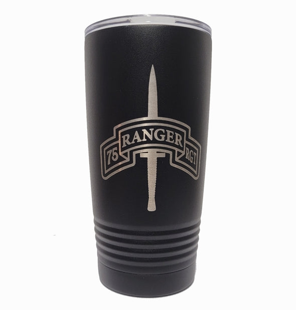 Tumbler - Dagger 75th REGT Scroll