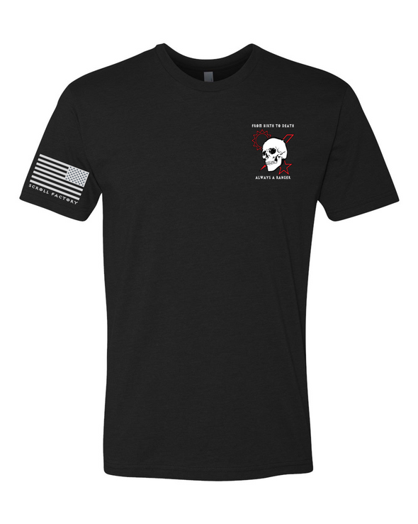 Shirt - Scroll Skull DUI