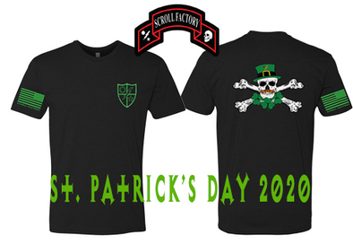 St Patrick's Day Skull Shirt