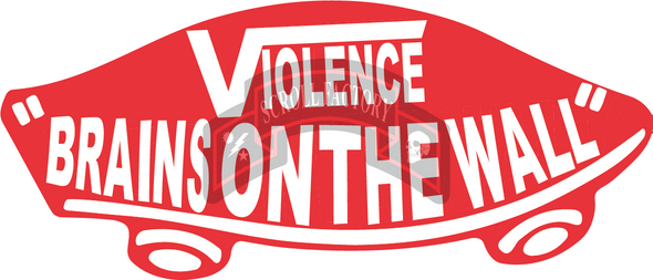 Violence Parody Sticker